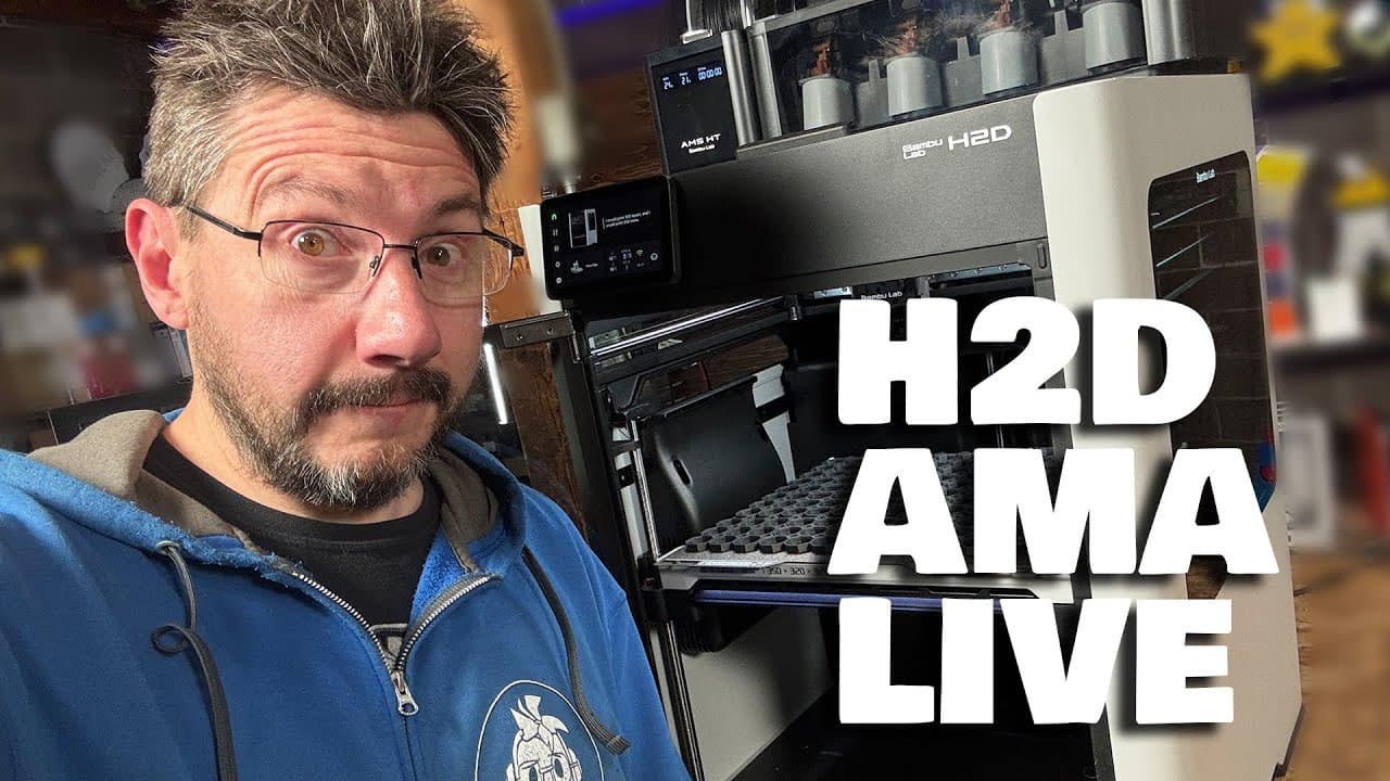 Bambu Lab H2D AMA LIVE!