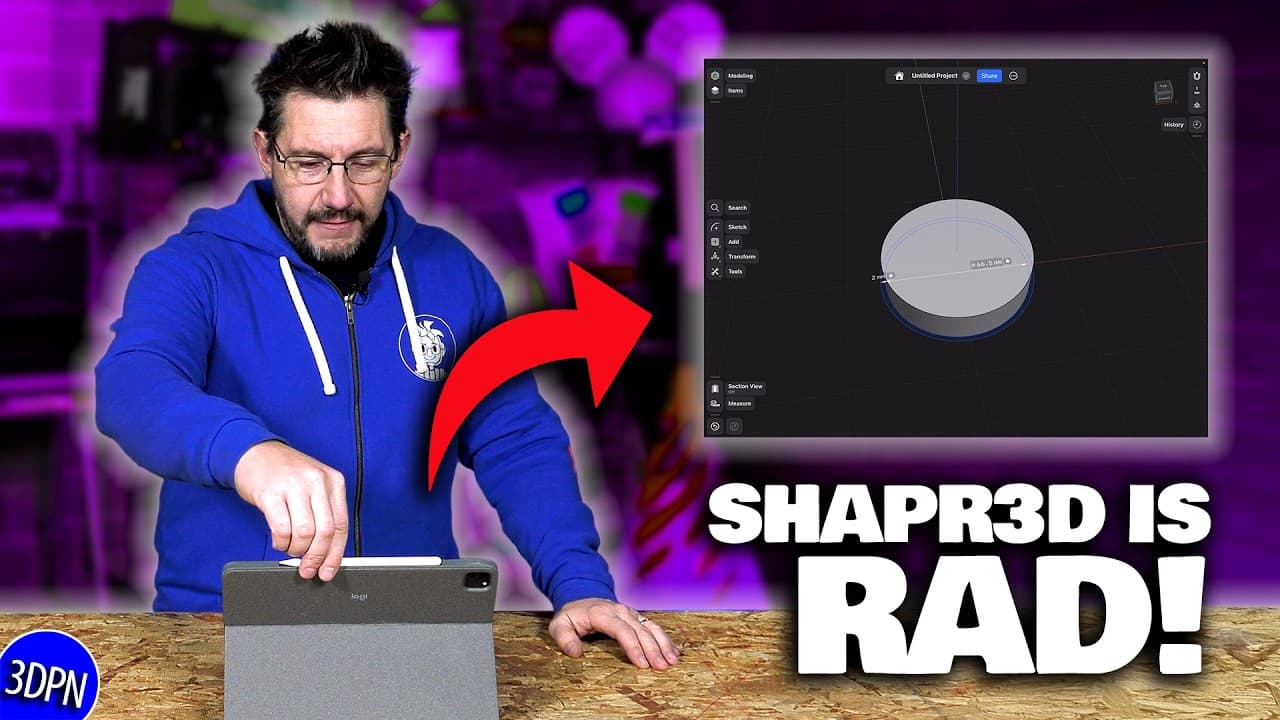 Easily Create Using Shapr3D!