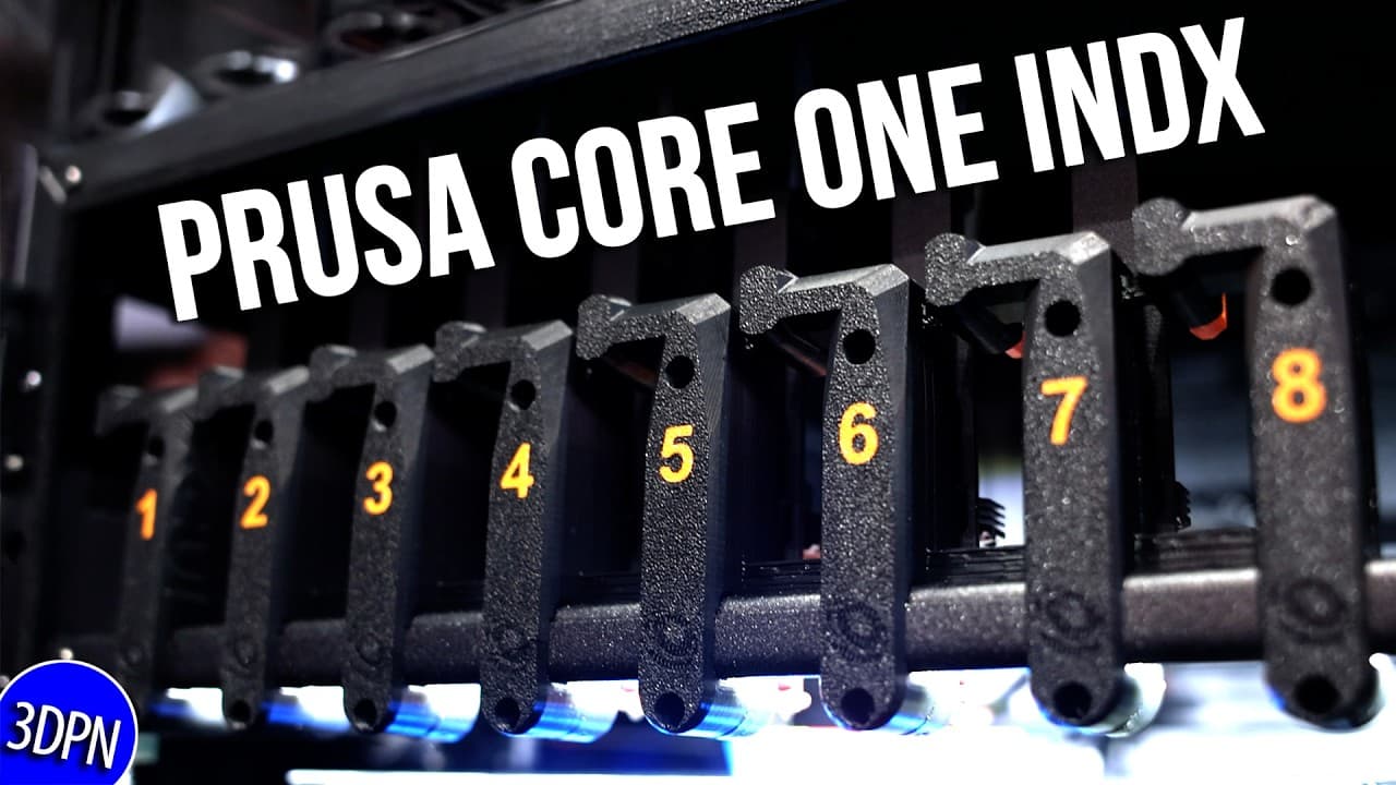 Prusa CORE One INDX - 8 HEADS! Formnext 2025