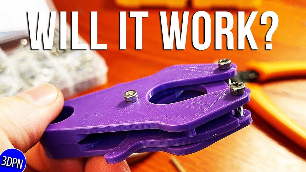 3D Printed Snap Close (Frog) Connector!