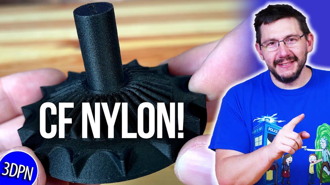 Carbon Fiber Nylon is MUCH Stronger!