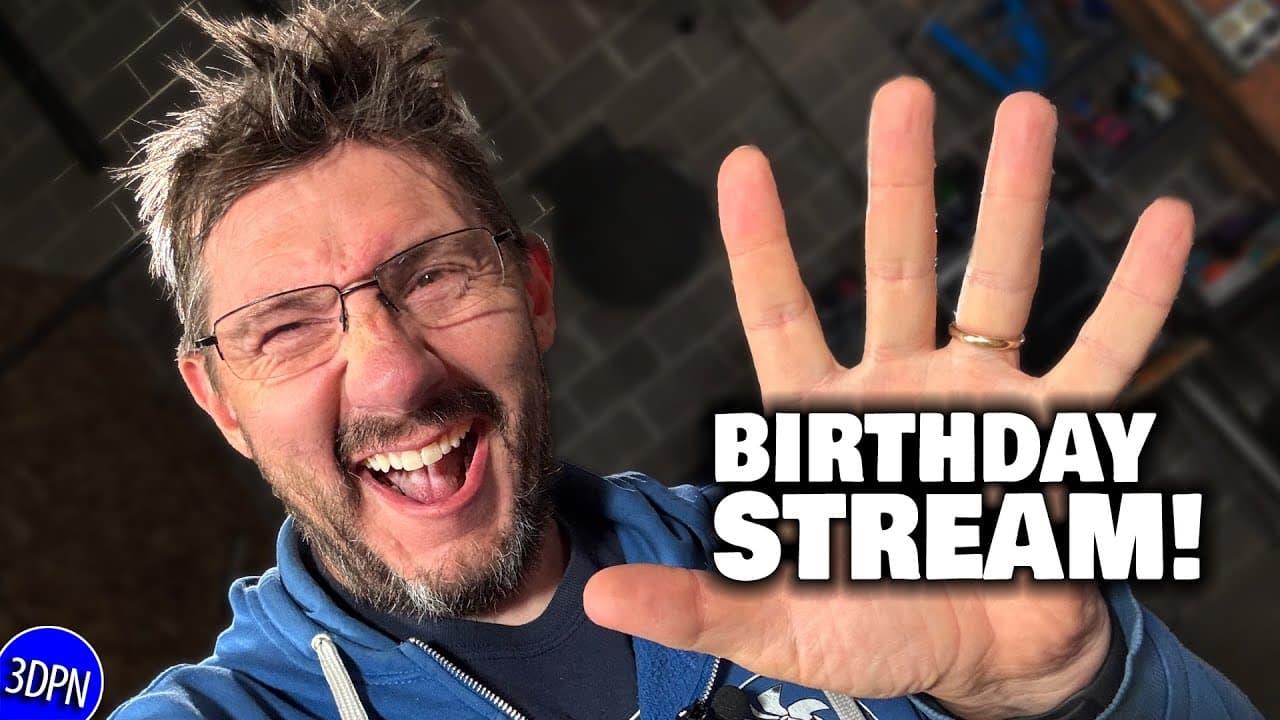 Birthday Stream - WIN A CREALITY K2 PRO!