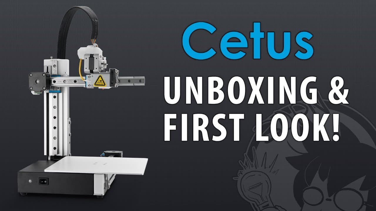 WAS LIVE: Unboxing & Our First Look at Tiertime Cetus mk II 3D Printer