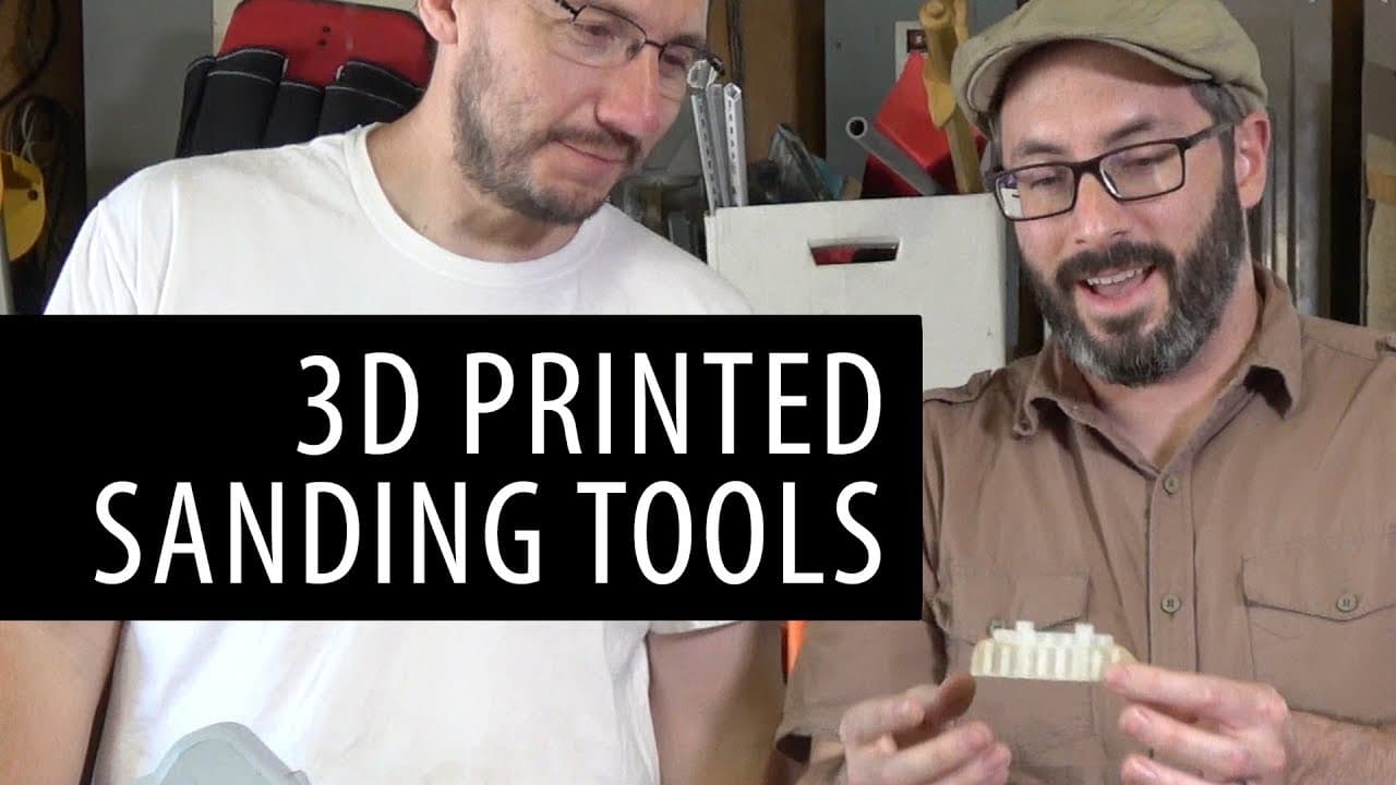 Talking About 3D Printed Sanding Tools with Punished Props