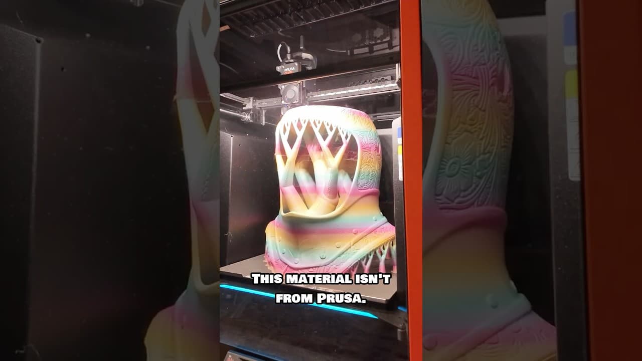 Prusa CORE One L FIRST PRINT! @Prusa3D @Polymaker