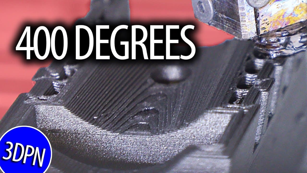 High Temp 3D Printing FOR NASA with Vision Miner