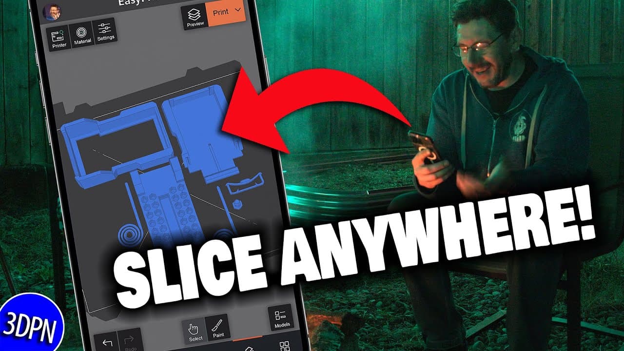 Slice and Print FROM YOUR PHONE