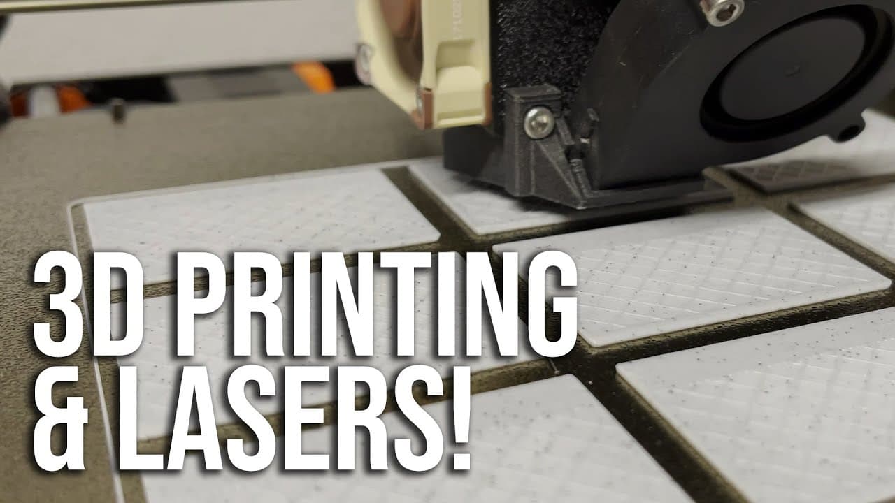 3D PRINTING & LASER CUTTING!