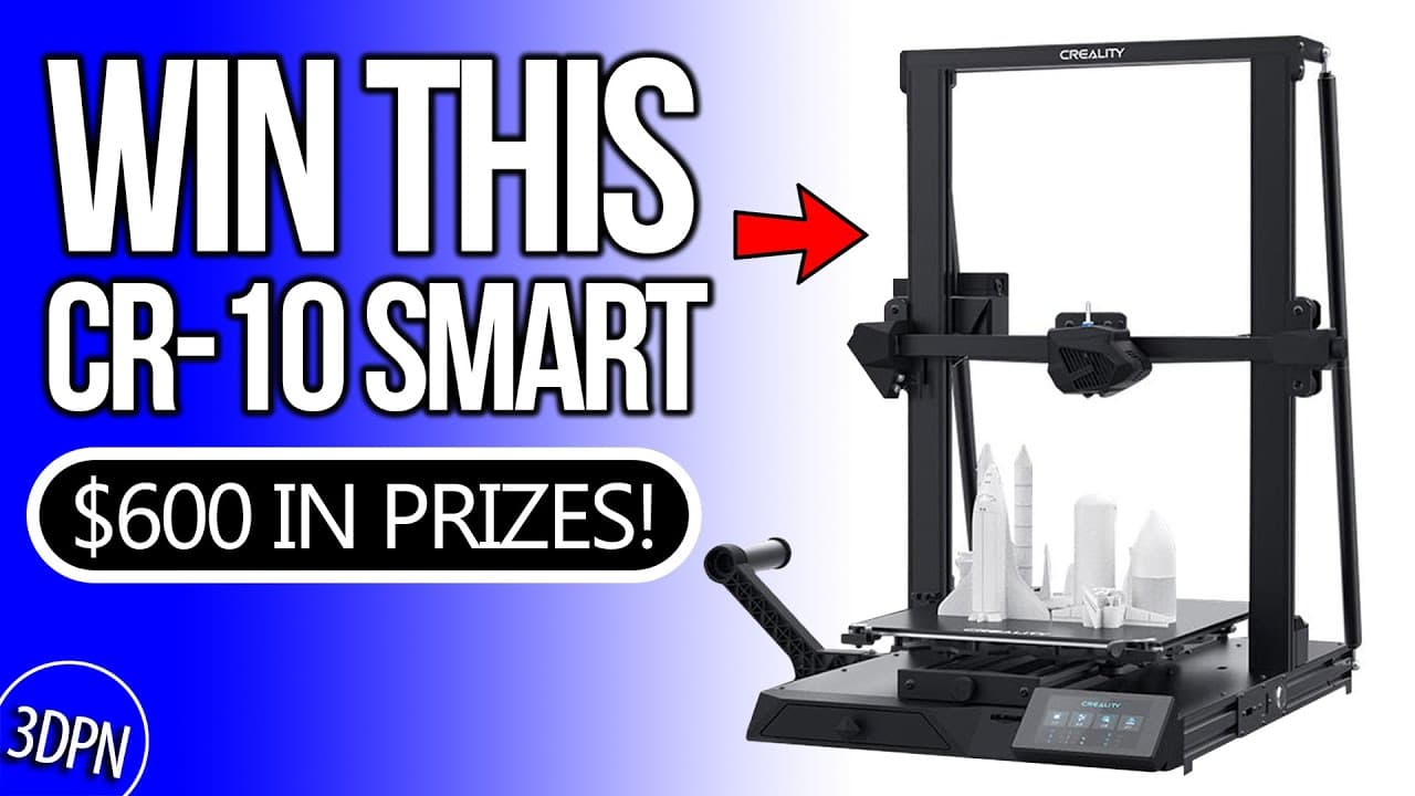 Win a Creality CR-10 Smart! Design Challenge with $600 in 3D Printing prizes!