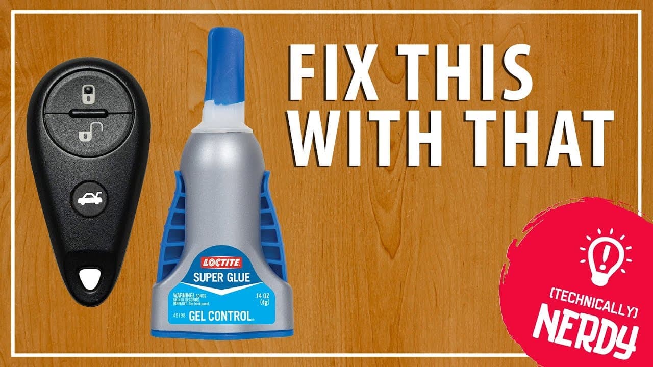This Is NOT a Good Idea: How To Fix Your Broken Key Fob with Super Glue