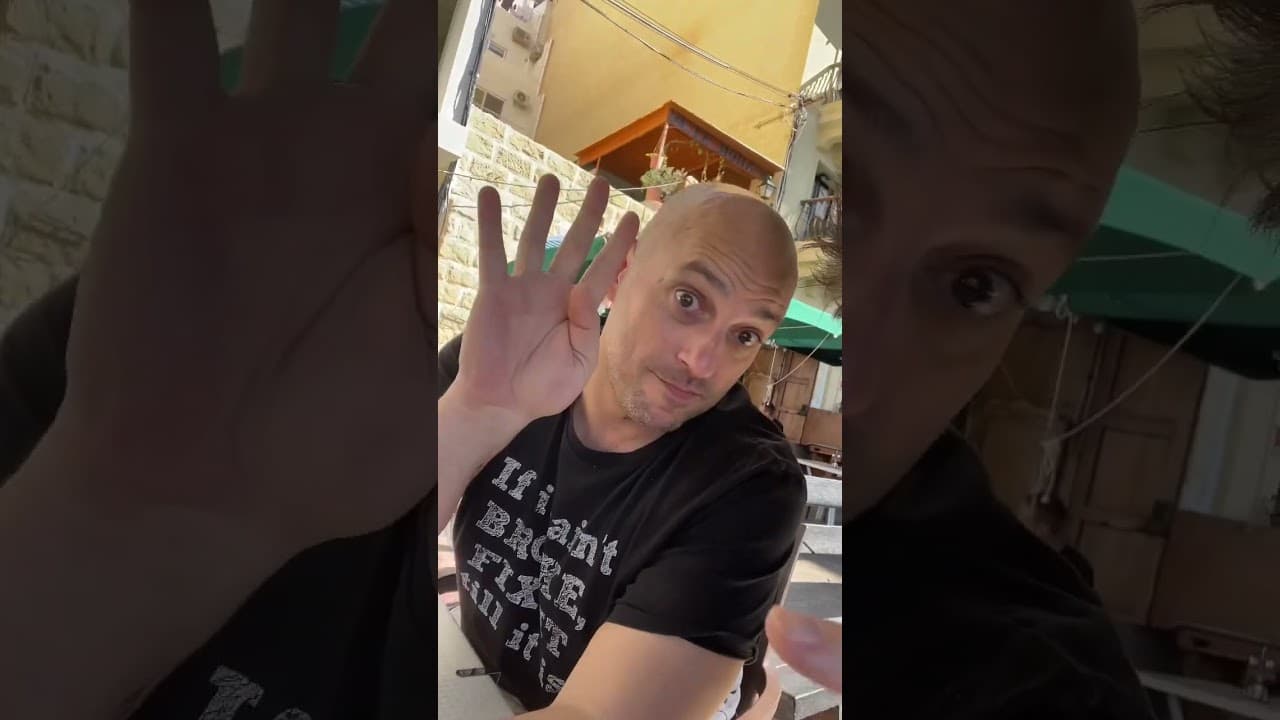 Fun in Gozo! #shorts @3DMakerNoob