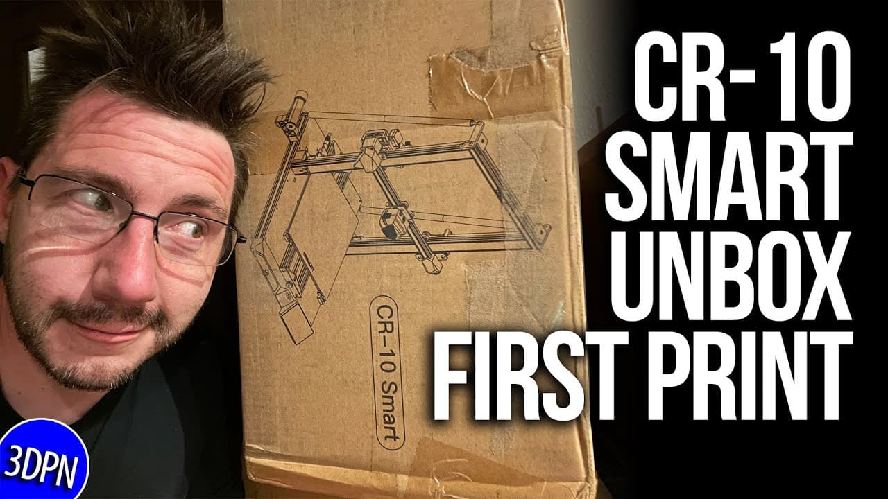CR-10 SMART - Unbox & First Prints!