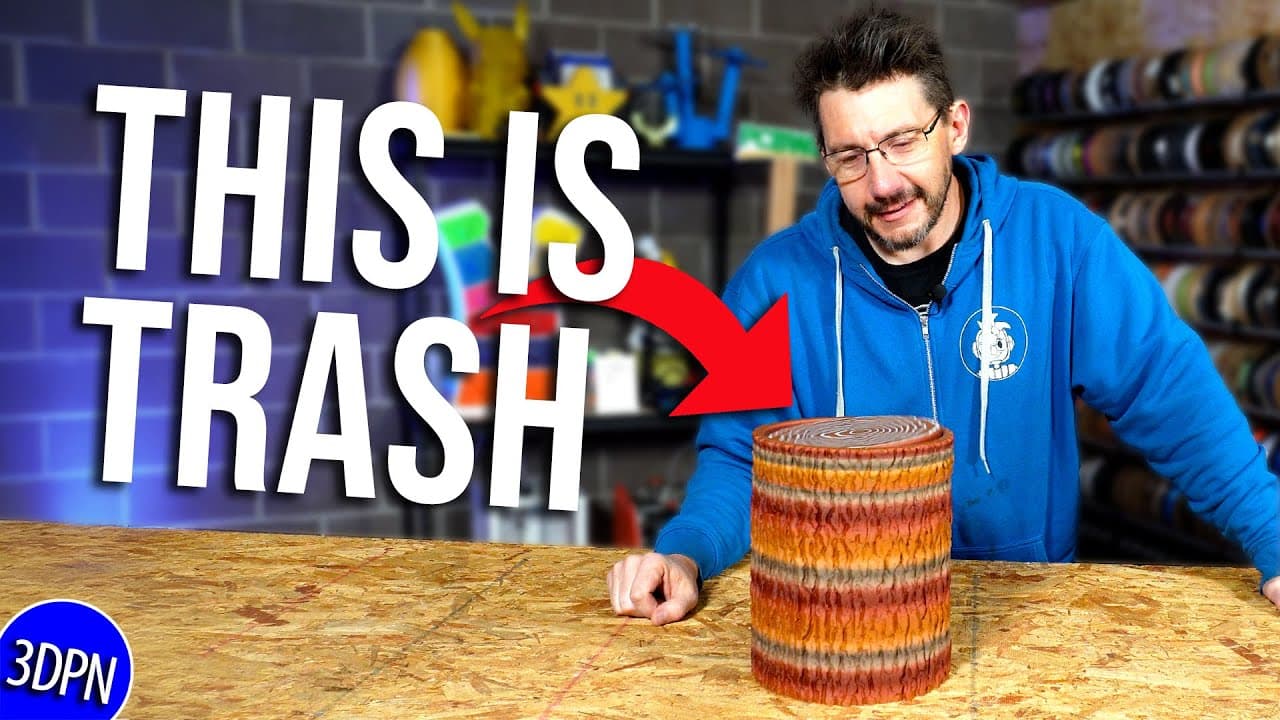 3D Printing Trash?