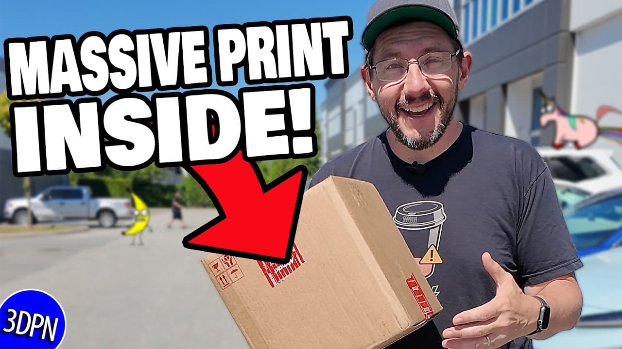 WORLDS LARGEST Transparent LTT Screwdriver is 3D PRINTED!