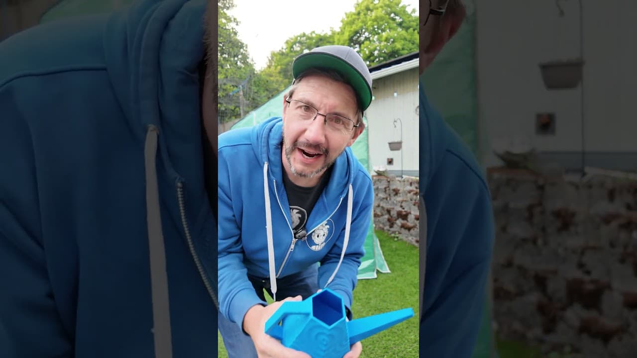 3D Printed Watering Can! Thanks @PCBWay