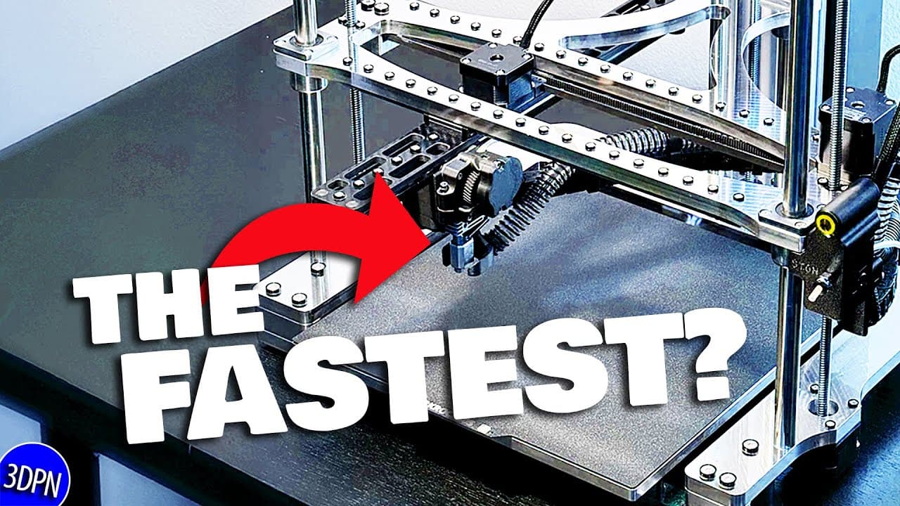 Is this the FASTEST 3D Printer?