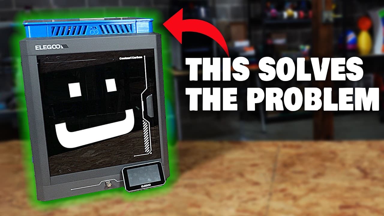 *FINALLY* Printed This for the Elegoo Centauri Carbon!