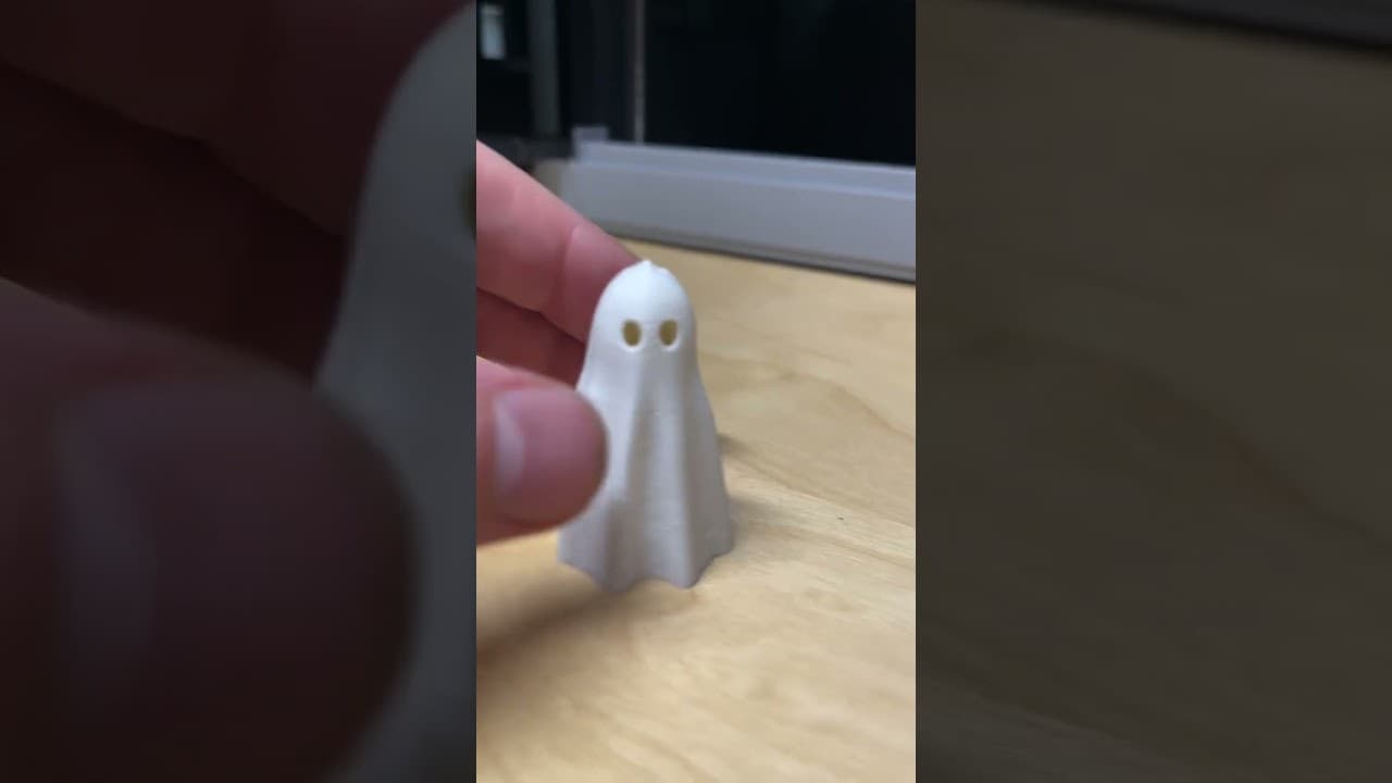 CUTE LIL’ GHOST WITH FEET #shorts