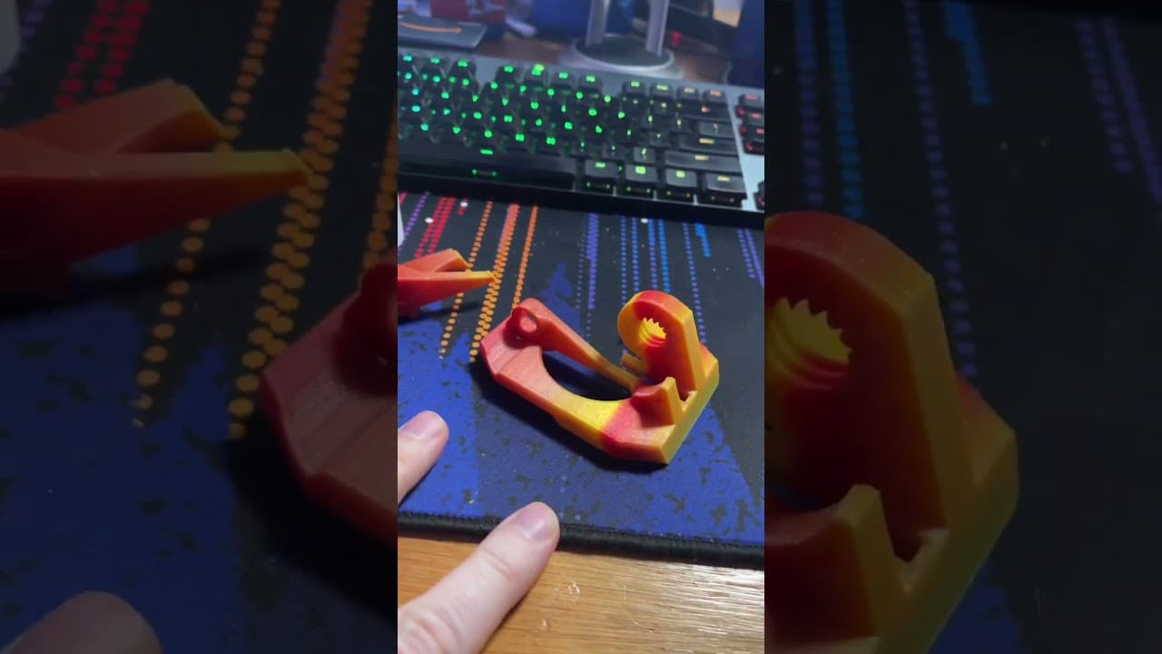 Repairing a Broken Print! #3dprinting 👨‍🔧