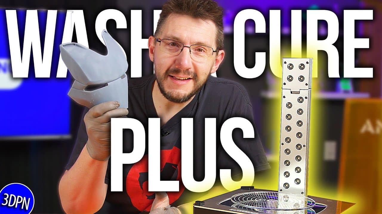 Anycubic WASH & CURE PLUS Review // MUCH BIGGER, MORE BETTER