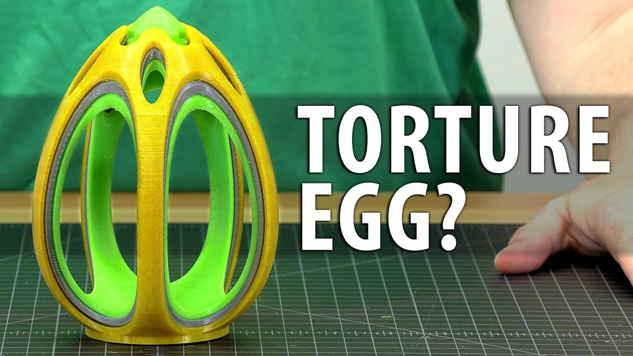 This Egg Broke My 3D Printer - It's Maker's Muse Fault! #DestroyerOfWorlds