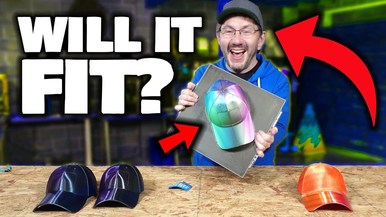 HOW to 3D PRINT a HAT!