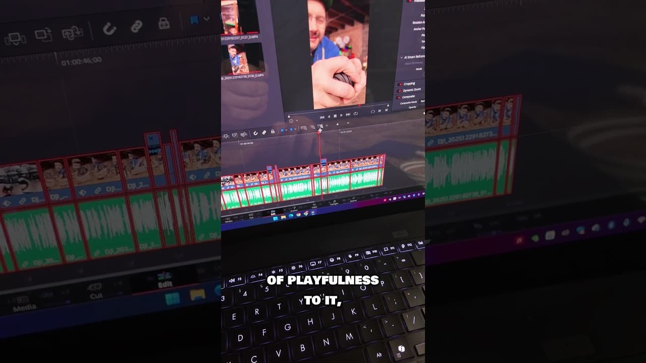 My DaVinci Resolve Workflow on the RyzenAI AMD Laptop #ad