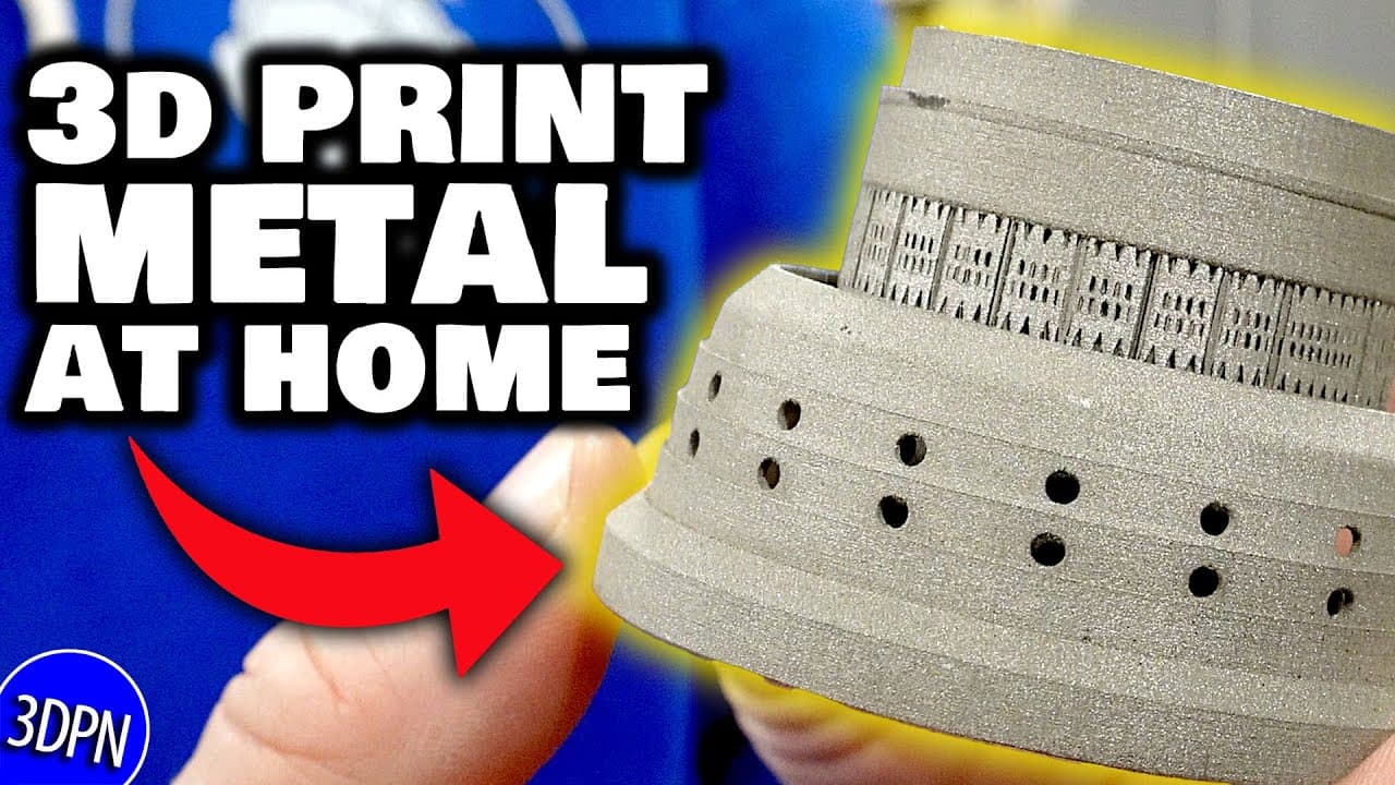 3D Printing METAL AT HOME!