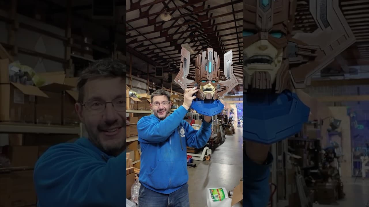 300% Scale GALACTUS - Shipping to Orlando! #3dprinting @Toymakr3D @Prusa3D @Polymaker