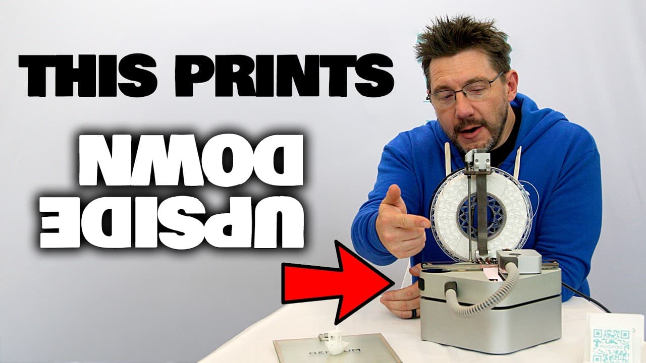 3D Print FAST and UPSIDE DOWN! Muon3D!