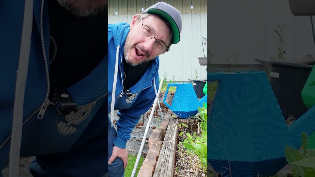 MASSIVE 3D Printed Watering Can! #3dprinting