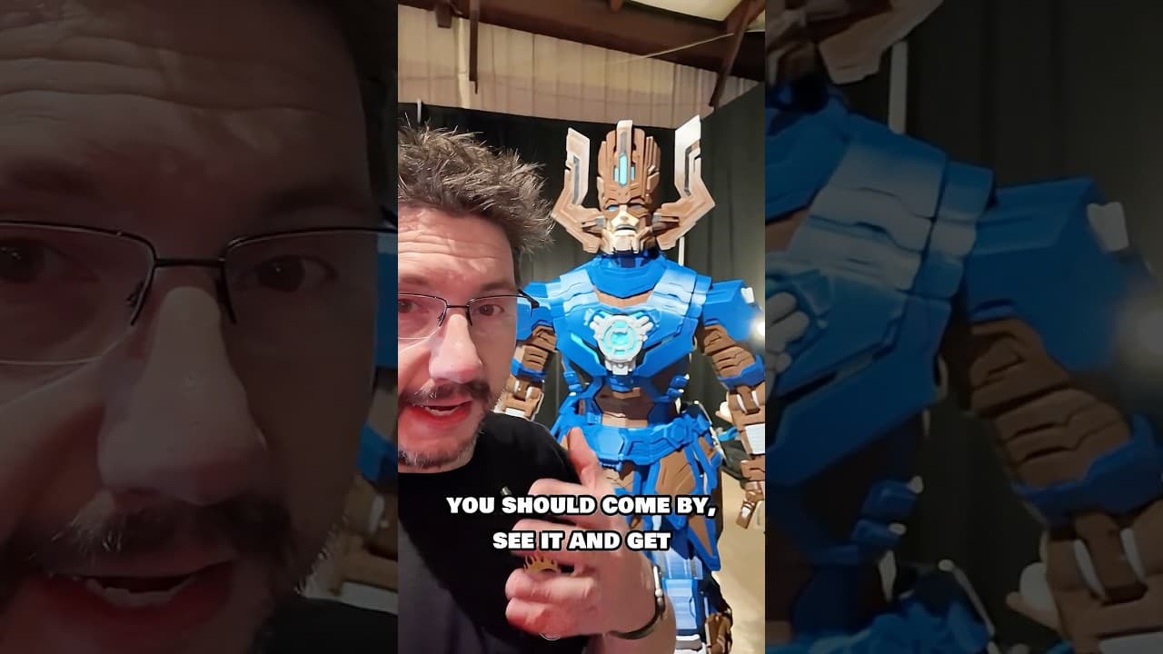 GALACTUS IS DONE at Orlando Maker Faire! #3dprinting