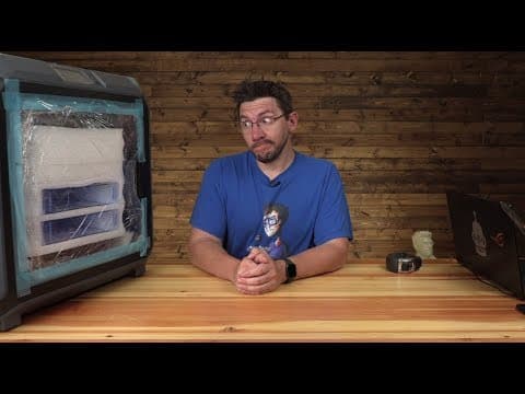 Unboxing the Flashforge Creator 3!!