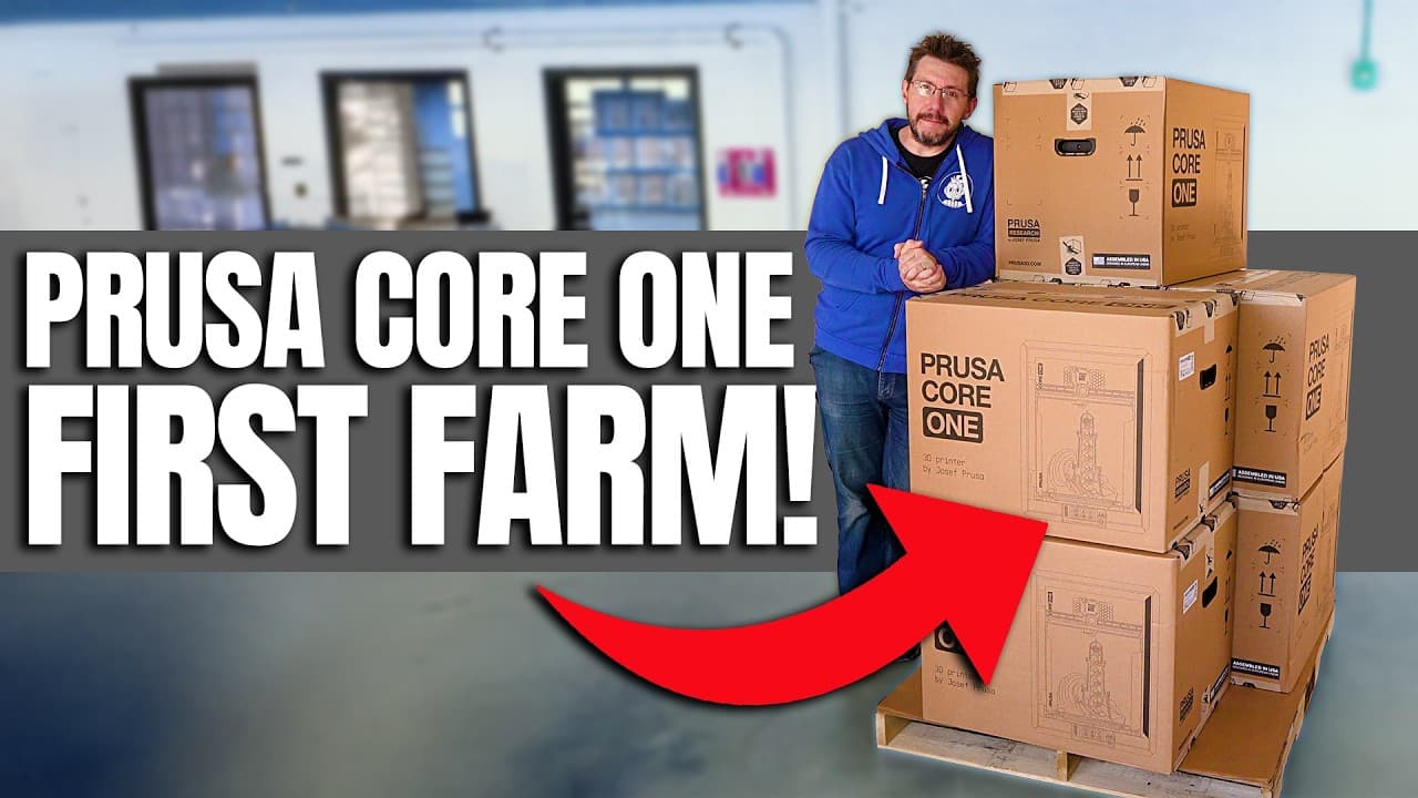 Cleveland is the FIRST Prusa Print Farm!