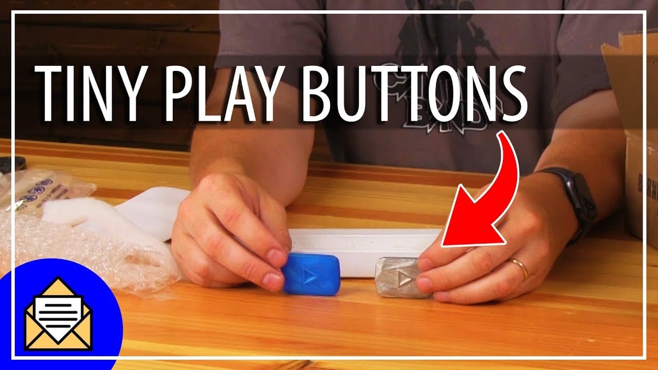 Fan Mail Friday - SUPER TINY PLAY BUTTON