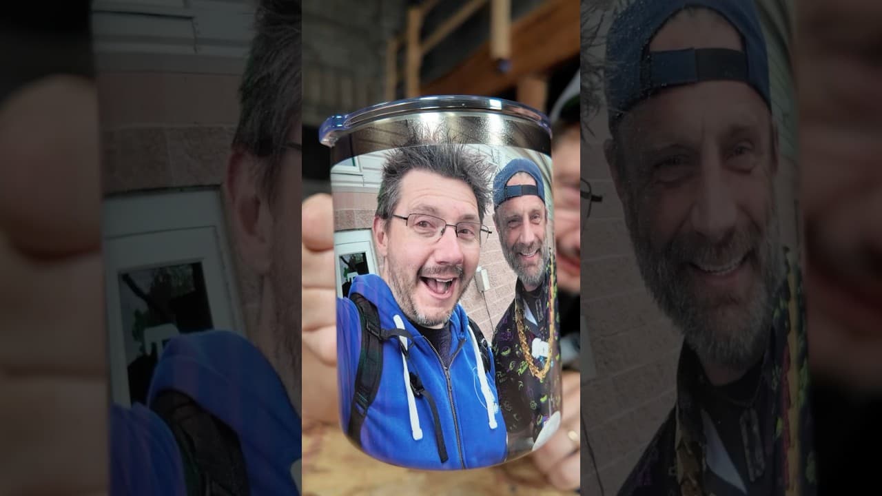 My @eufyMake UV printed a sweet @Bradymeetsworld mug! HECK YES thank you @PCBWay