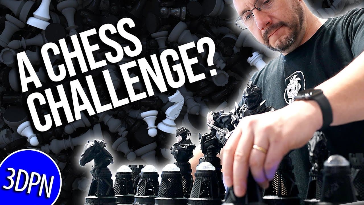 3D Printing and Chess: A Match Made in Heaven with Nexa3D's Giant 3D Printed Chess Set
