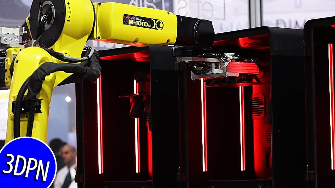 The Future of Automation: Inside Look at Stratasys' P3 Automated Production Cell