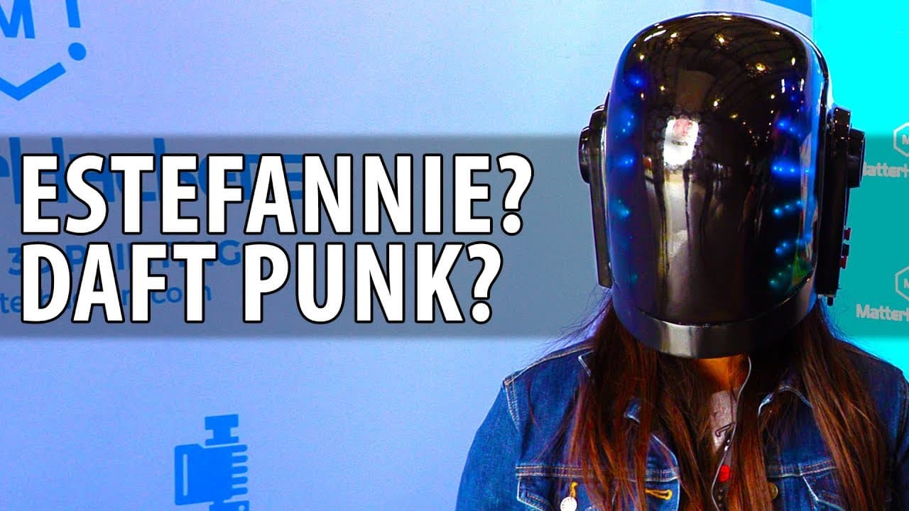 Estefannie Explains It All - Including her DIY Daft Punk Helmet!
