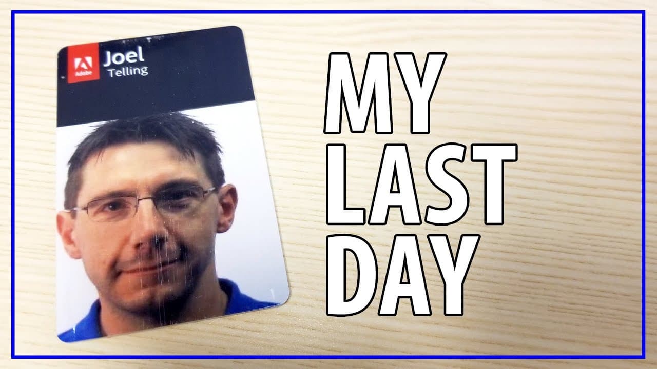 This Is My Last Day at Adobe, I am NOW a FULL TIME CONTENT CREATOR!
