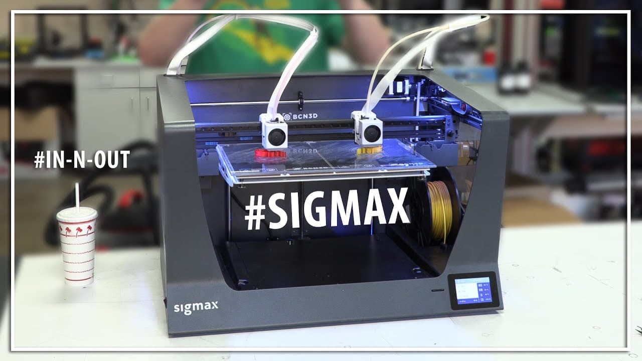 Previewing the BCN3D SigmaX 3D Printer at Matterhackers, Duplication, Mirroring, Bondtech!