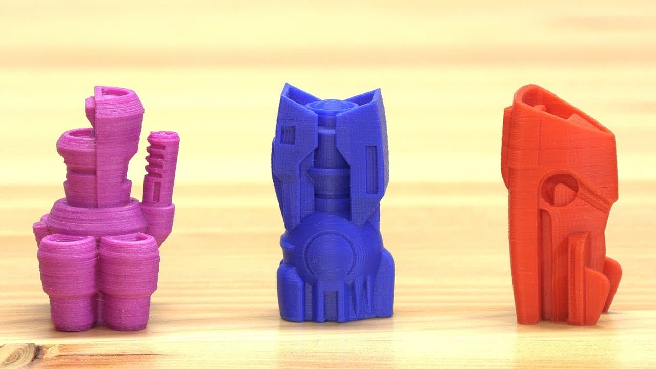 3D Printing SPACESHIPS! with Matterhackers BUILD on Prusa i3 mk3, Raise3D N2+, & Lulzbot TAZ6