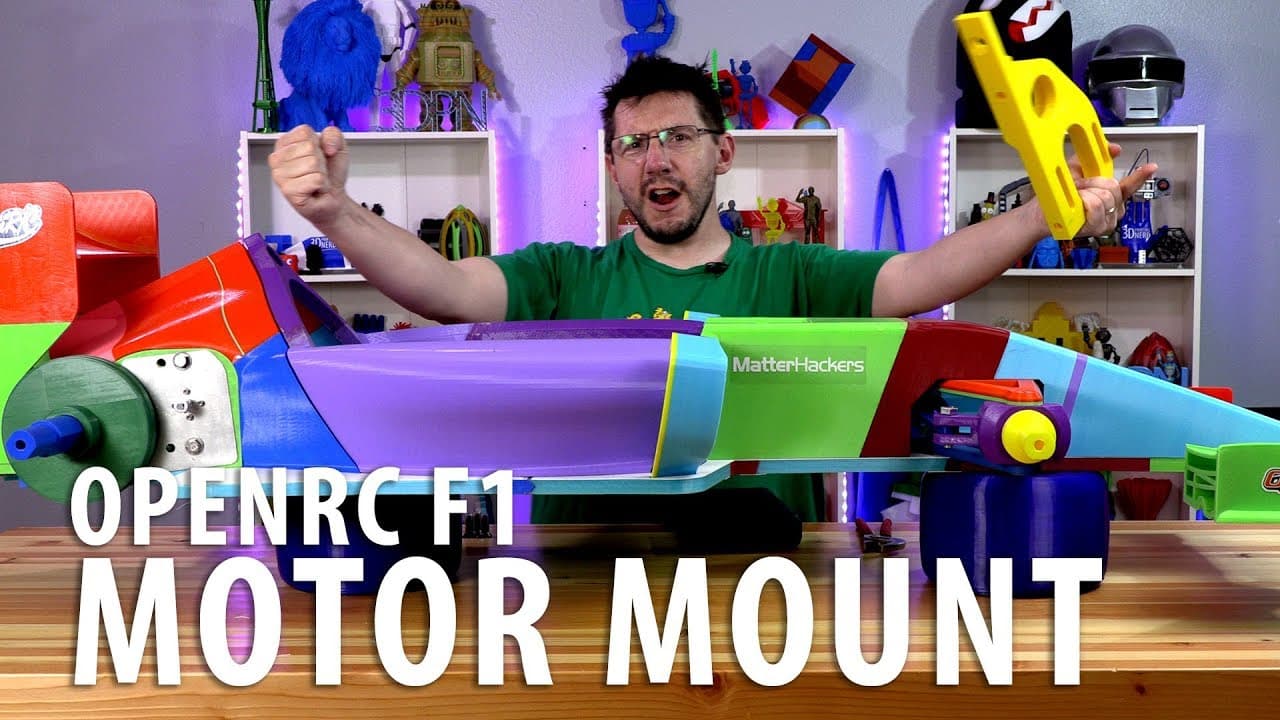 Worlds Largest OpenRC F1 Car - Phase 6 // New Motor Mount and Testing!